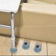 thumbnail image 1 of Luxshiny 4pcs Rubber Feet For Bath Stool Grey Non-Slip Replacement Part For Home Use, 1 of 6