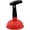 Red, variant on Sink Plunger, Easy to use Mini Plunger with Short Handle, Power Small Plunger Unclogging Tool for Kitchen Sink, Shower, Bathroom Drains and Bath, Red