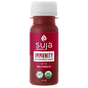 Suja Organic Immunity Elderberry Shot with Zinc & Probiotics, 1.7 FL OZ.