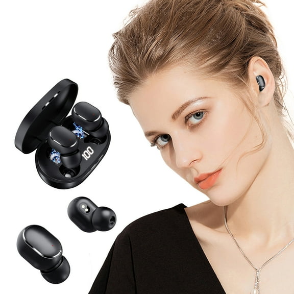 Kiplyki Key Control Wireless Bluetooth 5.0 Earphones TWS-Headphones Stereo In Ear Earbuds Headset Ipx5 Waterproof