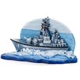 thumbnail image 1 of Penn-Plax NVYR2 Aquarium Marine Destroyer Bateau, 1 of 3