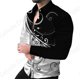 thumbnail image 1 of Camisas hawaianas de manga larga con estampado óptico y 3D, camisas de moda para hombres y mujeres, blusas casuales de playa, camisas florales de talla grande, 1 of 6