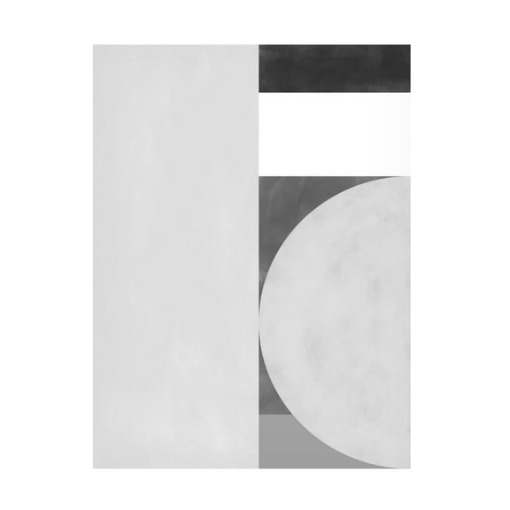 Trademark Fine Art Elena Ristova  blackawhite45 Canvas Wall Art