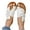 White, variant on Thong Flat Sandals With Bow-embellished Toe Thongs