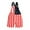 Red, variant on MEZZALL Boys Girls Independence Day Striped Printed Overalls Shorts With Pocket Spaghetti Trousers Romper 4th Of July Jumpsuit Breathable Dailywear, Red, 18-24 Months