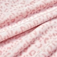 thumbnail image 4 of Leopard Print Blanket Fleece Throw for Bed Sofa Travel and Camping, Super Soft Cozy Fluffy Plush Cheetah Print Blanket for All Seasons 60"x80"(Light Pink), 4 of 4