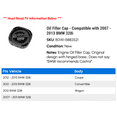 thumbnail image 2 of Filler Cap - Compatible with 2007 - 2013 BMW 328i 2008 2009 2010 2011 2012, 2 of 2