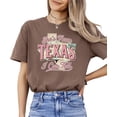 thumbnail image 3 of She's From Texas I can Tell Shirt for Women Trendy Country Girl Graphic Tee Espresso Shirt Adult 2XL, 3 of 7