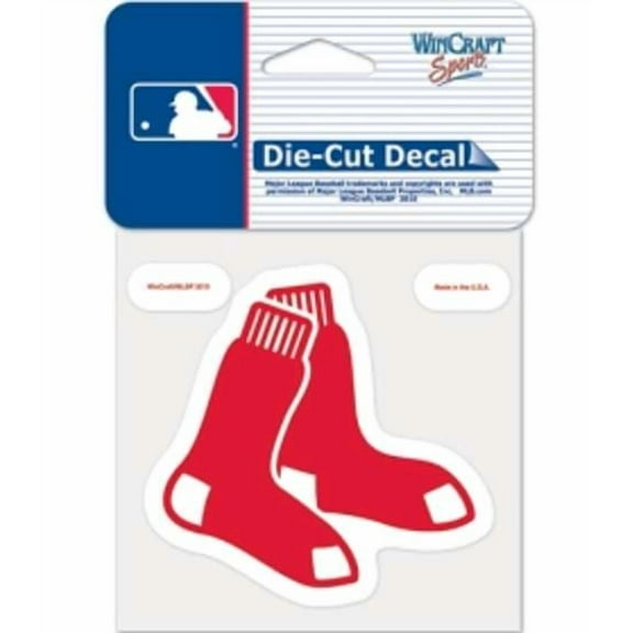 Boston Red Sox Decal 8x8 Die Cut Color
