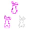thumbnail image 1 of SUTENGDA 2pcs Easter Window Lights Easter Eggs Bunny Lights Decorations Battery Operated Easter Lights with Suction Cup Easter Decorations for Home Indoor Easter Party Decor, 1 of 5