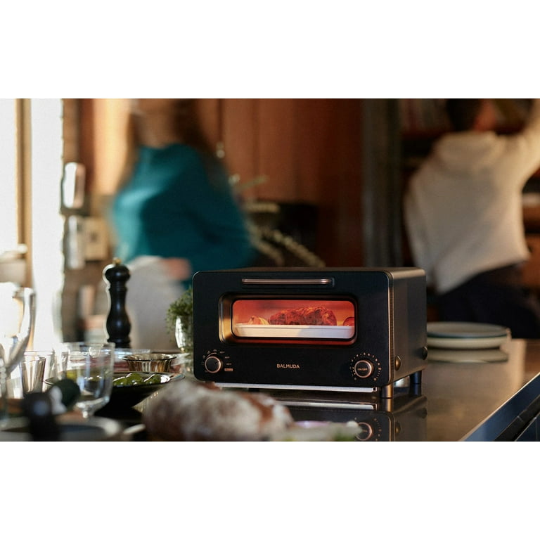 BALMUDA The Toaster Pro | Steam Oven Toaster | Compact Size 14.1″W