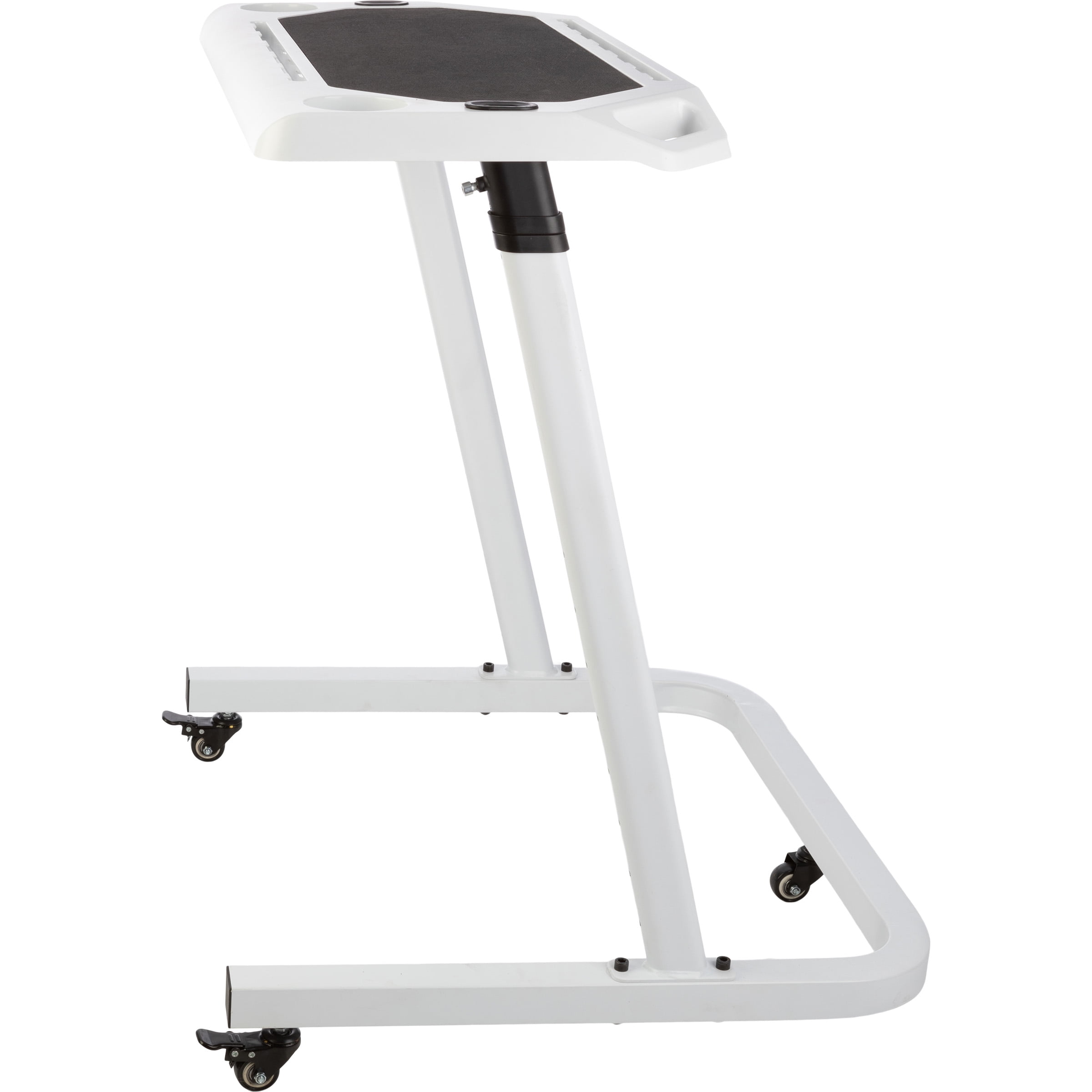 RAD Cycle Bike Desk - Rolling Laptop Cart for Stationary Bike or Trainer, Adjustable Standing Desk  for Cycle or Treadmill