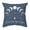 Blue, variant on Throw Pillow Don't Hide Your Magic