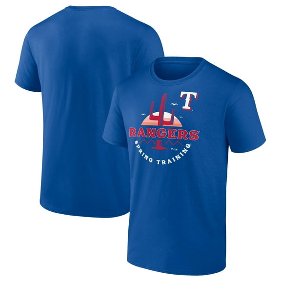 Men's Royal Texas Rangers MLB Spring Training Sunrise T-Shirt
