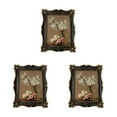 thumbnail image 2 of Maytalsory Elegant Gold Rectangle Polyresin Picture Display Frame Black 7x9 in 3Set, 2 of 6