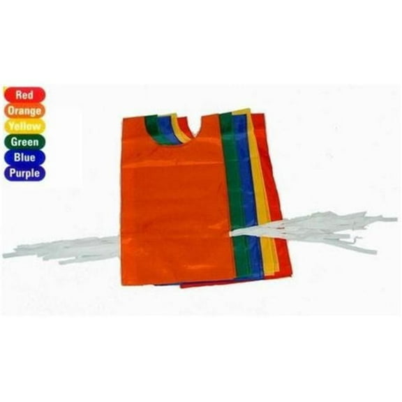 Everrich EVC-0082 22 x 11 Inch Pinnies with Cloth Ties - Set of 6