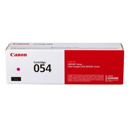 UPC: 0013803309188 | Genuine Canon Toner 054 Magenta  Standard – Yields Up To 1 200 Pages