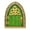 fairy garden, variant on Mini Fairy Door Decor - Craft With Celtic Knot, Green Clovers For Home, Garden, Yard, Patio, Fairy Garden Decorations