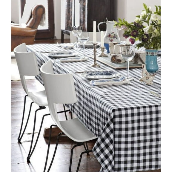 12 x Checkered Tablecloths 60"× 126" Rectangular Gingham 100% polyester 4 COLORS