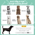 thumbnail image 3 of Elevated Dog Bed, Outdoor Pet Bed for Camping, Portable Raised Pet Cot with Washable Breathable Mesh, for Indoor Outdoor, 3 of 9