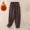 Coffee, variant on Thermal Pants Women Thick Joggers for Women Long Johns for Women Thermal Faux Fur Leggings Yoga Pants Women Wide Leg Pants Women's Cargo Pants Black 2xl