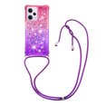 thumbnail image 1 of Funda para Xiaomi Redmi Note 12 Pro 5G Brillantina Líquida Divertida Reluciente y con Cristales en Movimiento Cuerpo Cruzado con Cordón Ajustable, 1 of 5