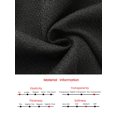 thumbnail image 7 of DARING DIVA Women's Tweed Blazer Long Sleeve Open Front Cropped Jacket 2XL Black, 7 of 7