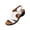 White_007, variant on Ankle Buckle Strap Sandals for Women Open Toe Slip On Sandals with Arch Support Retro Sandal 2026 Summer Casual Wedge Sandals Black 9（EU-42）