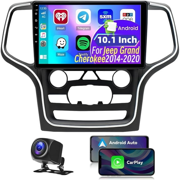 For Jeep Grand Cherokee 2014-2022 ANDROID 15.0 CAR CARPLAY RADIO GPS NAVI STEREO