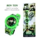 thumbnail image 1 of Reloj luminoso con luz Flash para niños, relojes para niños y niñas, reloj de pulsera para estudiantes, reloj de superhéroe ben 10, 1 of 4