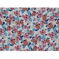 thumbnail image 2 of Zelouf Springtime All Over Floral On Wool Dobby  , Sewing, DIY, Crafts Fabric by the Yard, 341 Blush/blue, 50 Yard, 2 of 2