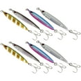thumbnail image 2 of 40g Multicolor Casting Jigs (8Pk) by UMT - Saltwater & Freshwater Fishing Jig for Sea Bass, Fluke, Porgy - Treble Hooks, 2 of 2