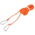 thumbnail image 4 of Climbing Rope Static Rock Climbing Rope Rock Climbing Rope Rock Climbing Equipment Climbing Rope Static 8mm Diameter Orange  Rope For Strength Training Rock Mountain Climbing, 4 of 8