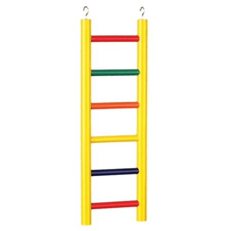 Prevue Hendryx 6-rung Wood Bird Ladder - Multi-color