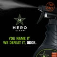 thumbnail image 3 of Hero Clean Auto Fabric and Gear Odor Eliminator, Scent 1, 17-Fluid Ounce, Pack of 2, 3 of 4