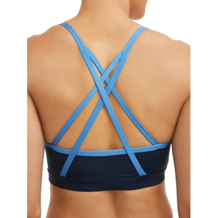 Athletic Works Womens Active Strappy Back Sports (Best Strappy Sports Bra)