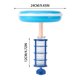 thumbnail image 3 of Fiudx Ofertas y liquidaciones Purificador de piscina Ánodo de cobre de alta capacidad para mantener la piscina limpia durante más tiempo Purificador de piscina de cobre Purificador de agua, 3 of 7