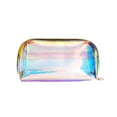 thumbnail image 1 of serony Makeup Bag Travel Portable Transparent Waterproof Toiletry Storage Holder Make Up Cosmetics Organizer Lipsticks Container Semicircular M, 1 of 9