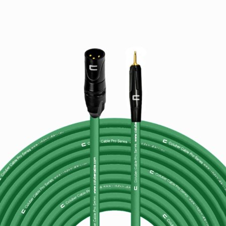 Coluber Cable Unbalanced XLR Male - 3.5mm TS Professional Microphone Cable