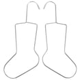thumbnail image 1 of unbranded 2Ud Soporte Para Y Secado De Calcetas De Tejido Y Crochet En Metal Plateado, 1 of 8