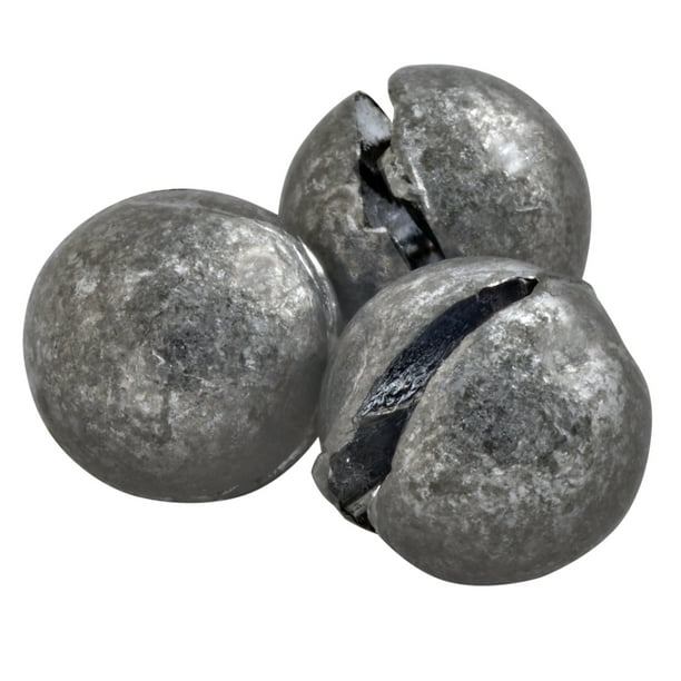 South Bend Removable Split Shot Sinker Fishing Weights Terminal Tackle, 2, 9pack