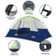 thumbnail image 3 of Carpa para Camping impermeable y a prueba de viento para 4 personas con toldo, 3 of 6