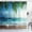 30, variant on Beach Shower Curtain Tropical Seaside Plam Trees Sunset Ocean Waves Blue Sky Coastal Sun with Hook