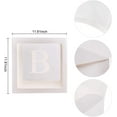 thumbnail image 3 of ZHANGHENG Baby Shower Boxes Party Decorations – 4 pcs Transparent Balloon Boxes Décor with Letters Baby Blocks Design for Baby Shower Gender Reveal Backdrop, 3 of 7