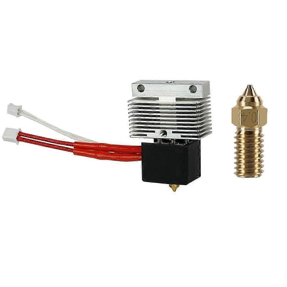 For Neptune 4/4Pro Hotend+0.4mm Nozzle Kit 24V 40W Heating Rod for Neptune4/4Pro