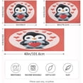 thumbnail image 2 of GZHJMY Valentine's Day Silk Pillowcase for Hair and Skin 1PCS,Cute Penguins and Love Hear Satin Pillow Covers Standard Size 20x26 in Home Decor, 2 of 7