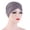 Q1 Dark Gray, variant on Turbans for Women Wrap Cap Turban Hats for Women Cancer Headwear for Women Chemo Head Scarf for Women Turban Head Coverings for Women Chemo Headwear for Women Turbin Purple One Size