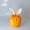 Orange, variant on 1pack Easter Candy Gift Bags for Baby,Velvet Bunny Easter Treat Bags,Easter Egg Hunt Bags,Easter Drawstring Goodie Gift Bags for Baby Party Supplies