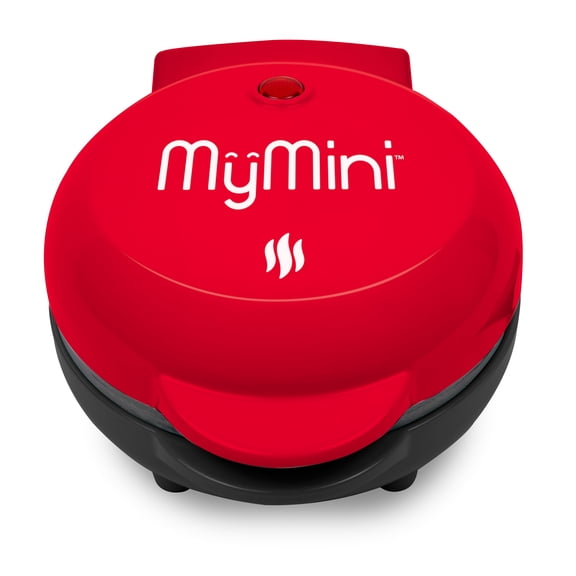 MyMini Pancake Griddle, 550 Watts, Red