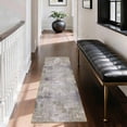thumbnail image 3 of Washable Kitchen Runner Rug 2x5 ft, Modern Abstract Textured Kitchen Runner Rug, Non Slip Soft Low Profile Rug with PVC Backing for Kitchen Sink, Hallway & Laundry Room, 3 of 6